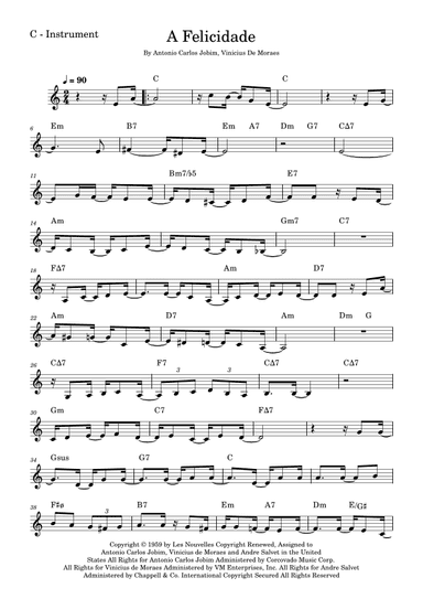 A Felicidade (arr. Fabio Eduardo de Oliveira)