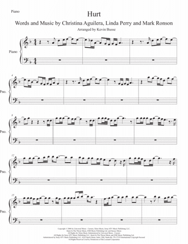 Hurt (arr. Kevin Busse)