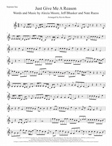 Just Give Me A Reason (arr. Kevin Busse)