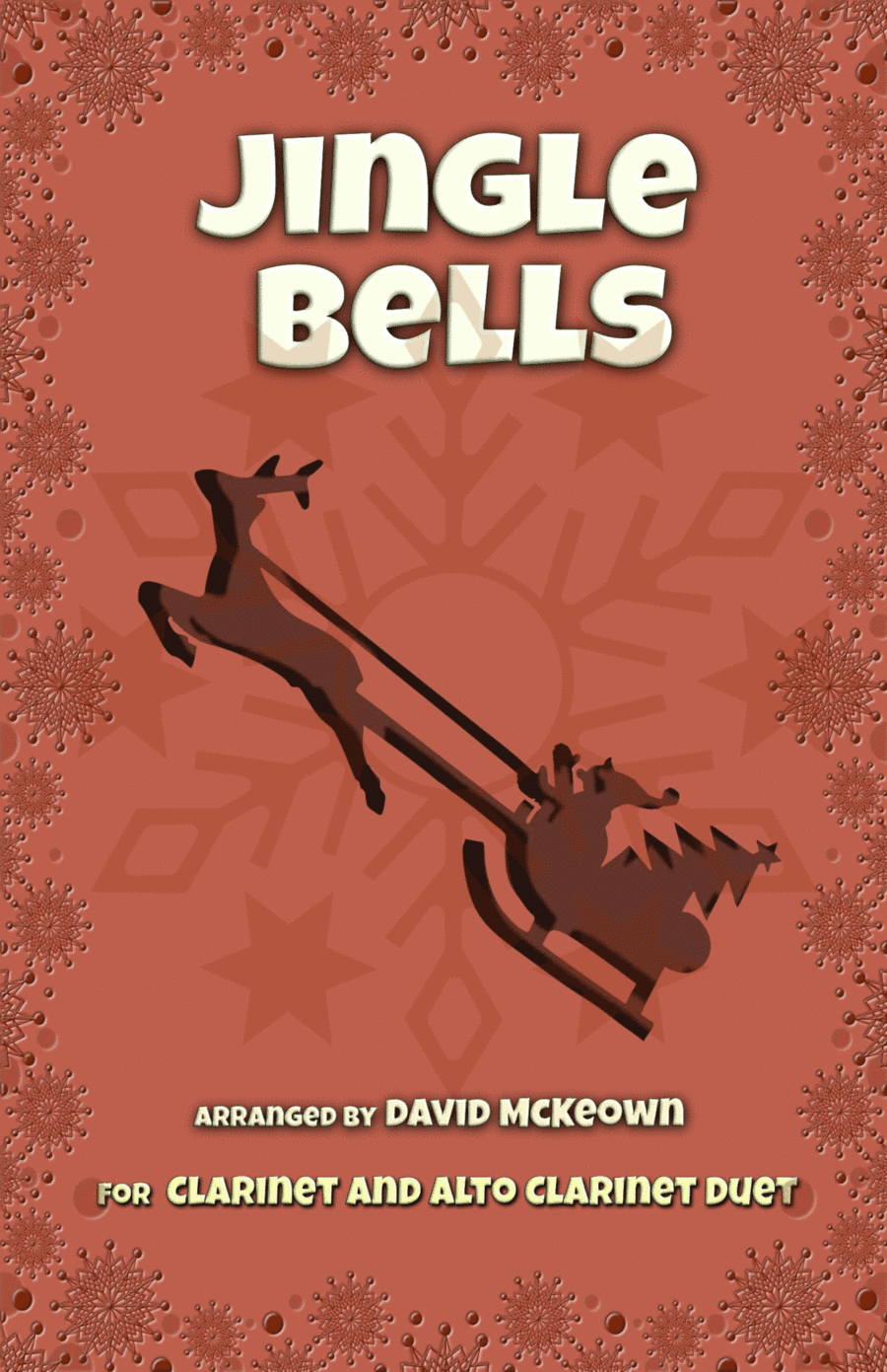 Jingle Bells, Jazz Style, for Clarinet and Alto Clarinet Duet (arr. David McKeown)