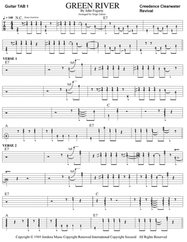 Green River (arr. Jorge Juarez)
