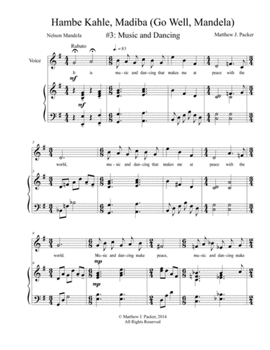 Music and Dancing (#3 from Hambe Kahle, Madiba)