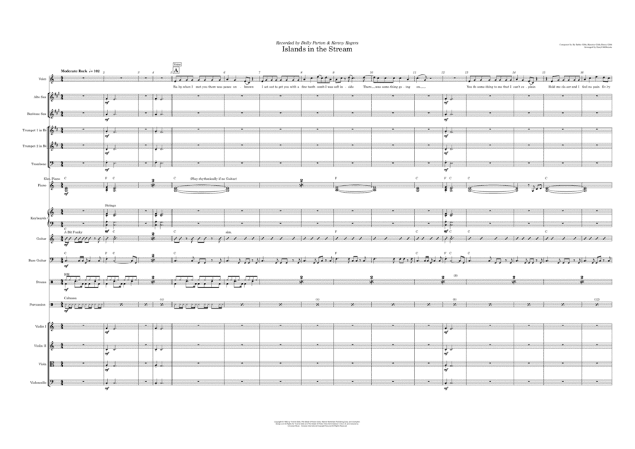 Islands In The Stream (arr. Daryl McKenzie)