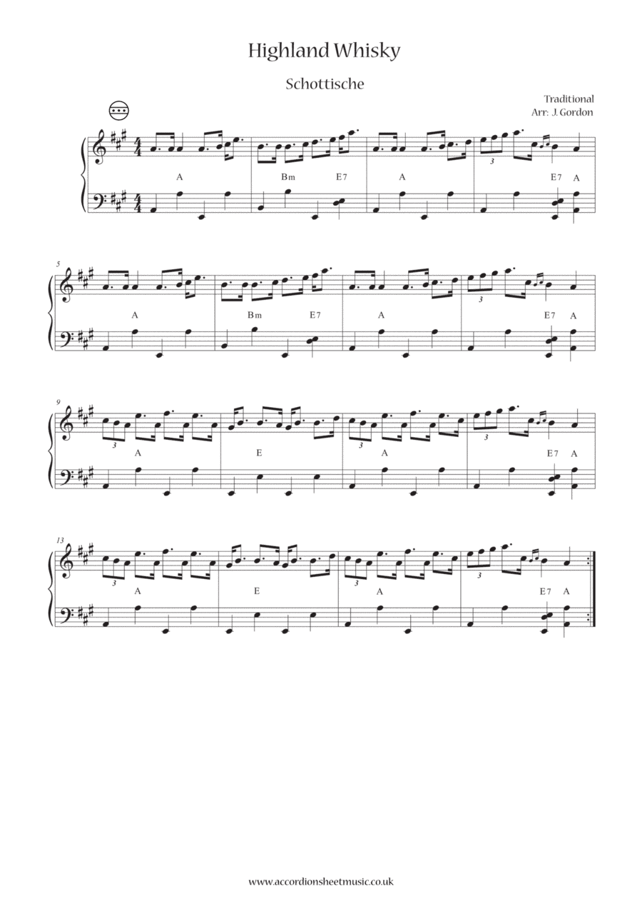 Highland Whisky (arr. Julia Gordon)