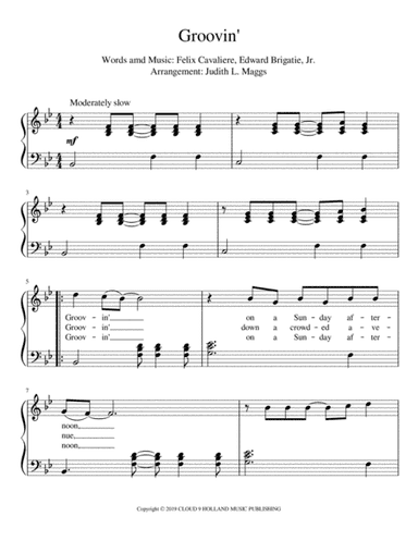 Groovin' (arr. Judith. L. Maggs)
