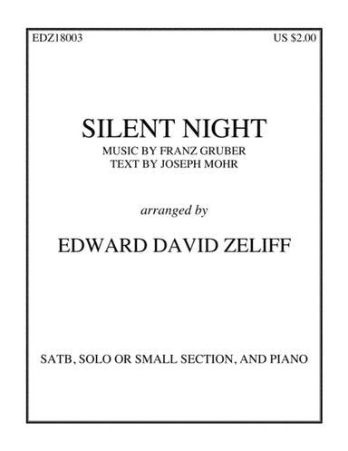 Silent Night (arr. Edward David Zeliff)