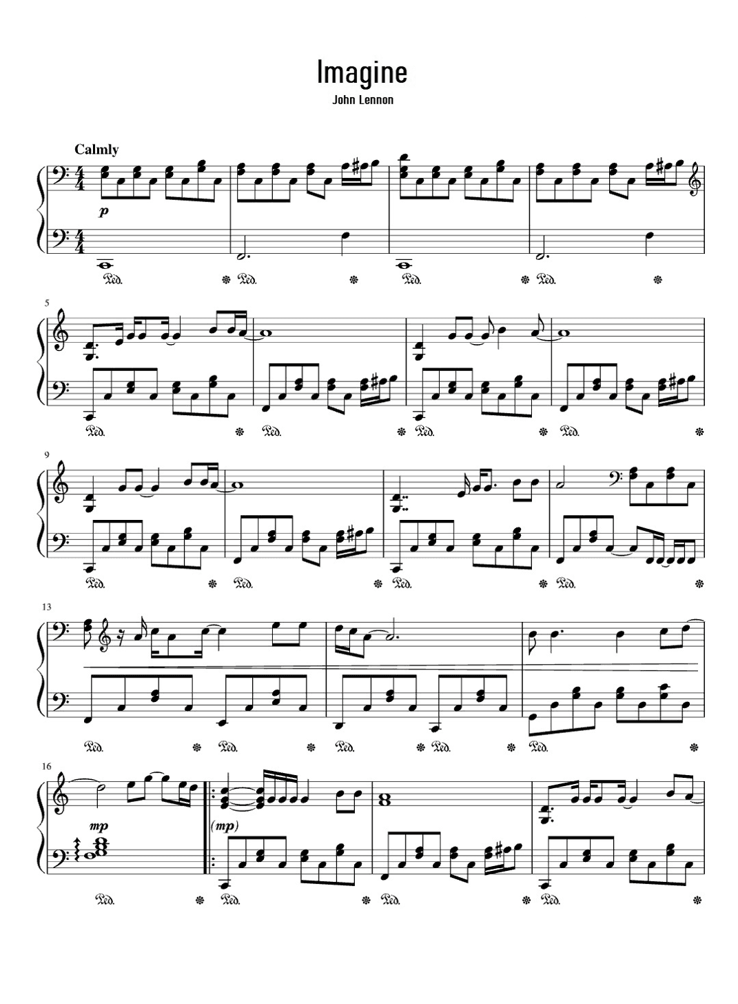Imagine (arr. eduardo)