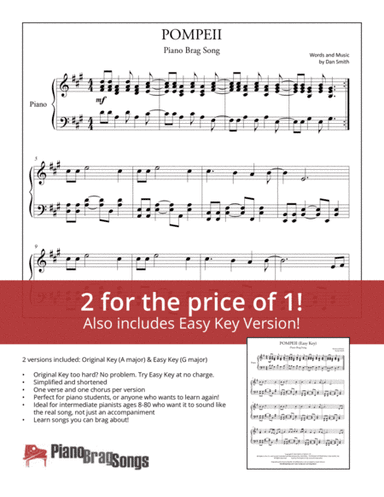Pompeii (arr. Jared Johnson)