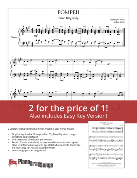 Pompeii (arr. Jared Johnson)