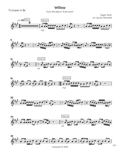Willow (arr. Ian Marshall)