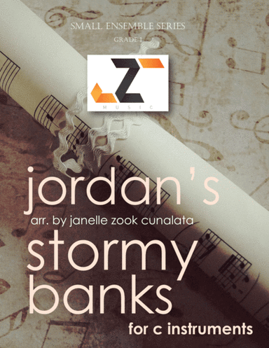 On Jordan's Stormy Banks (C instrument Trio) (arr. Janelle Zook Cunalata)