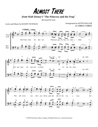 Almost There (arr. Kevin Keller)