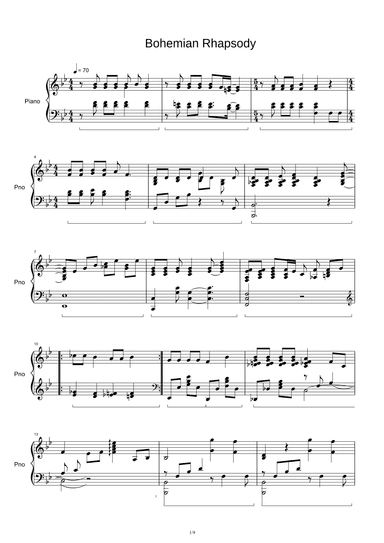 Bohemian Rhapsody (arr. Queen)