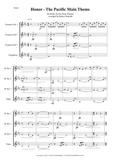 Honor (for Oboe And Strings) (arr. Andrea Bonaldo)
