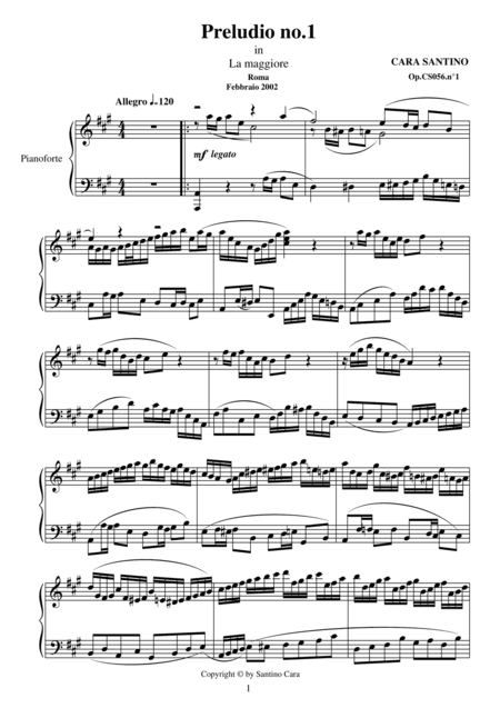 Two Preludes for piano