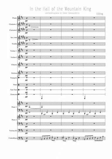In the Hall of the Mountain King (arr. Ester Alessandrini)