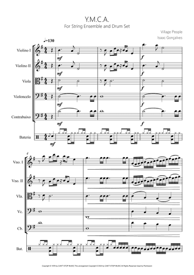 Y.m.c.a. (arr. Isaac Gonçalves)