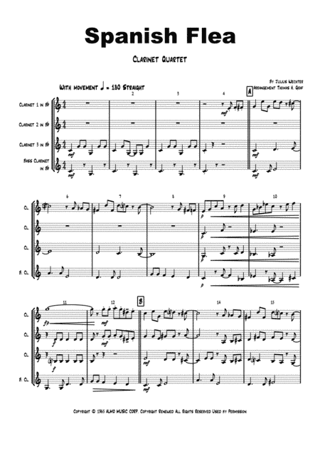Spanish Flea (arr. Thomas Graf)