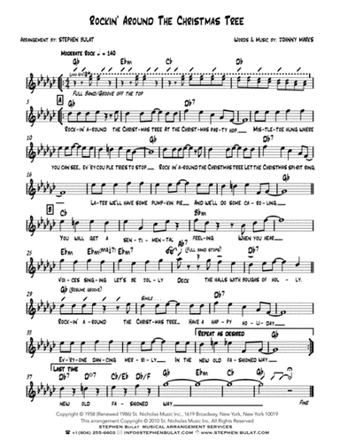 Rockin' Around The Christmas Tree (arr. Stephen Bulat)