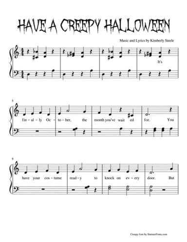 Halloween Music: Have A Creepy Halloween