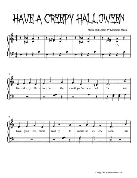 Halloween Music: Have A Creepy Halloween