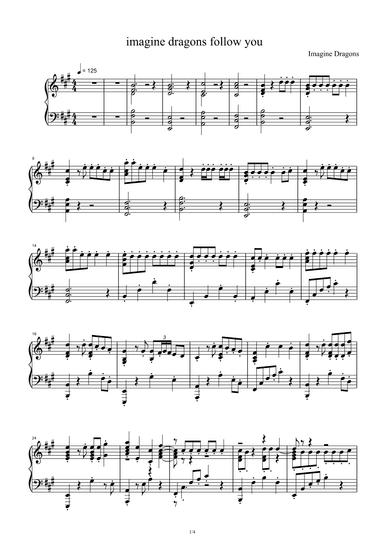 Follow You (arr. Imagine Dragons)