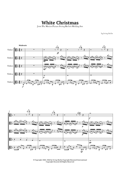White Christmas (arr. Ander)