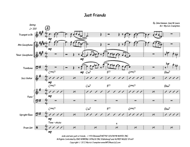 Just Friends (arr. Myrick Crampton)