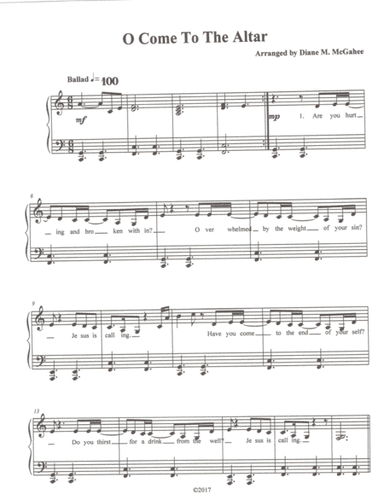 O Come To The Altar (arr. Diane M. McGahee)
