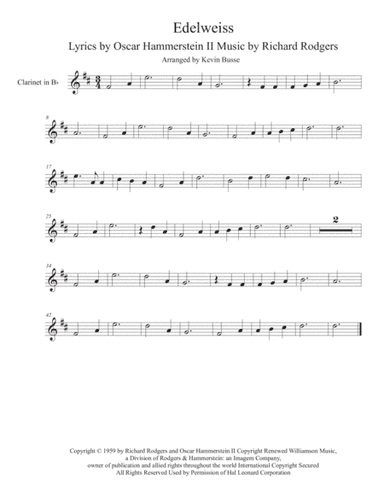Edelweiss (arr. Kevin Busse)