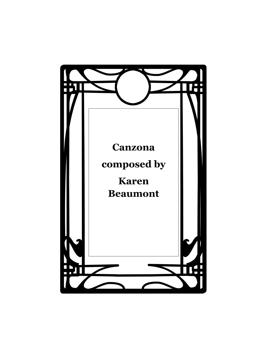 Canzona