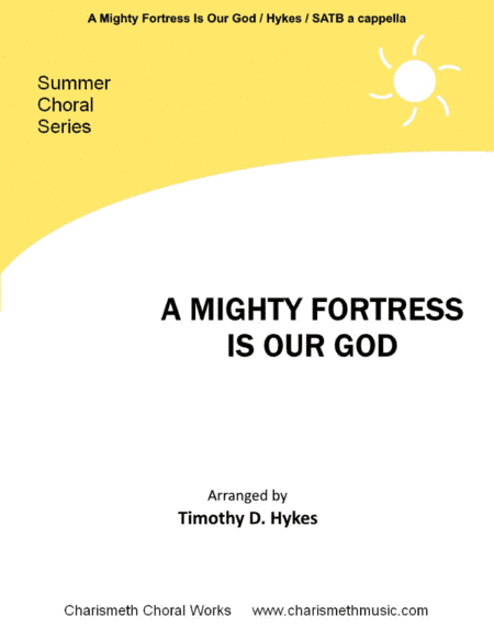 A Mighty Fortress Is Our God (arr. Timothy D. Hykes)