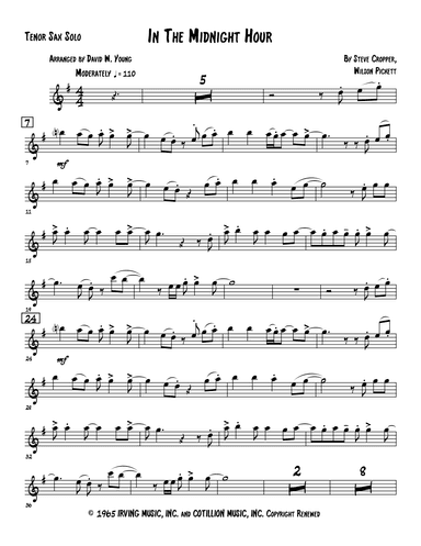 In The Midnight Hour (arr. David W. Young)