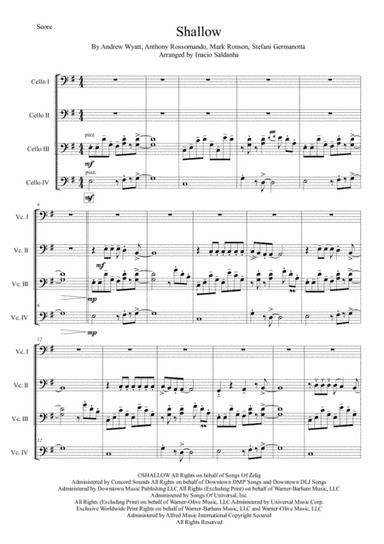 Shallow (arr. Inacio Saldanha)