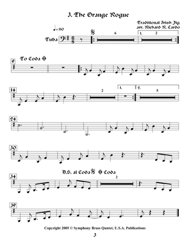 Legends & Tales of the Renaissance II (of Romance) - 3. The Orange Rogue (Tuba) (arr. R.R.Cardo)