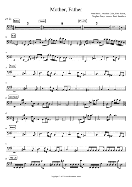 Mother Father (arr. Jussi Kontinen)