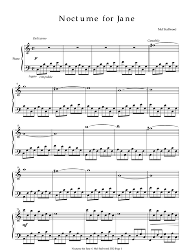 Nocturne for Jane