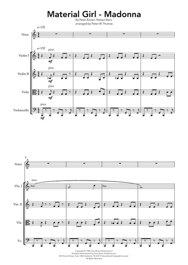 Material Girl (arr. Peter W Thomas)
