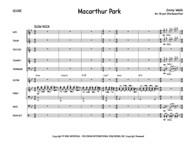 Macarthur Park (arr. Bryan Starkweather)