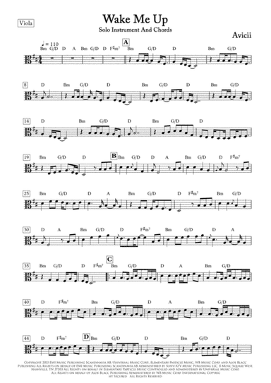 Wake Me Up (arr. ACT Bortolucci)