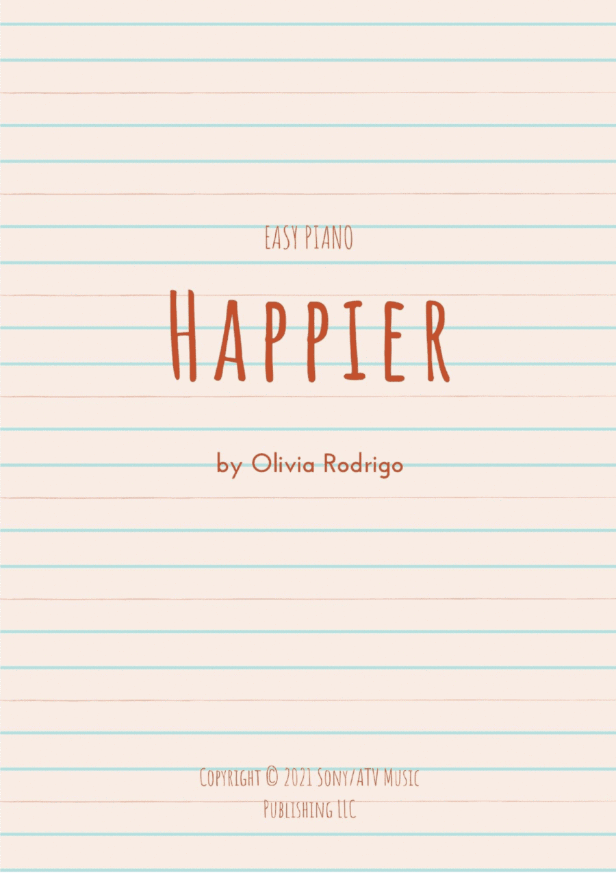Happier (arr. Guilherme Sudre)