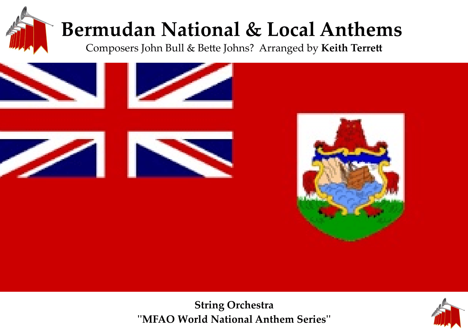 Bermudan National & Local Anthems for String Orchestra (arr. Keith Terrett)