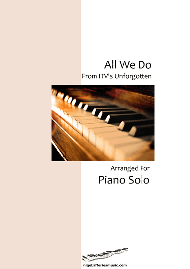 All We Do (arr. Nigel Jefferies)
