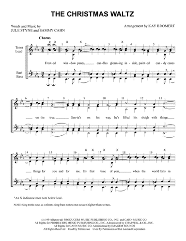 The Christmas Waltz (arr. Kay Bromert)