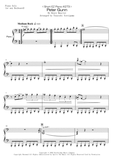 Peter Gunn (arr. Tsuyoshi Yoroiguma)