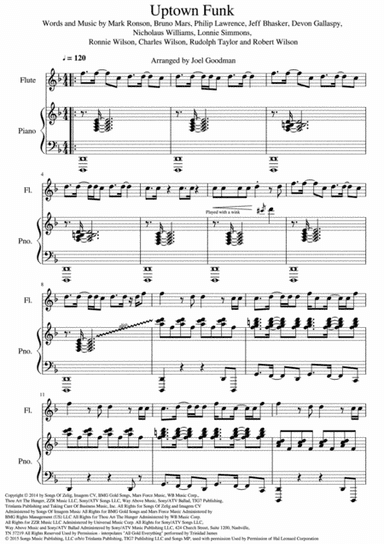 Uptown Funk (arr. Joel Goodman)