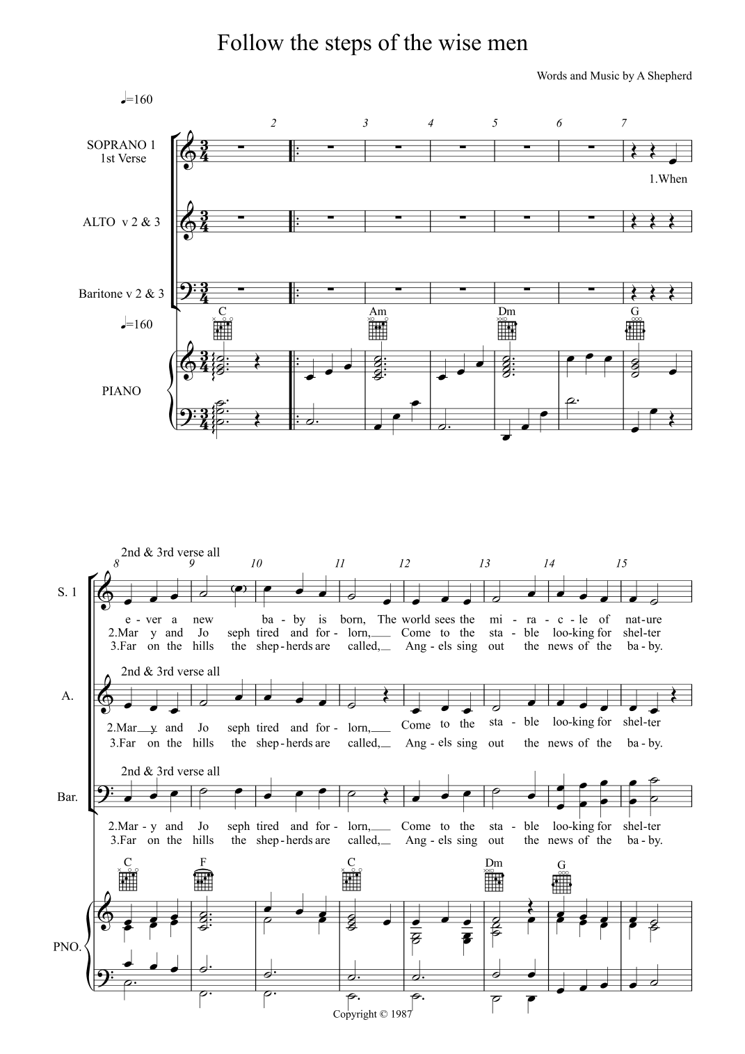 Follow the steps of the wise men