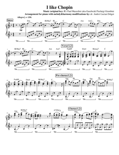 I Like Chopin (arr. Andrei-Lucian Drăgoi)