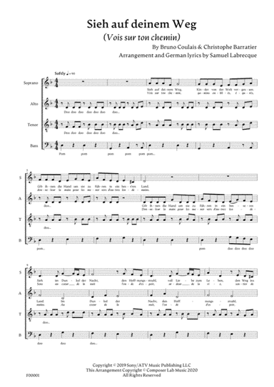 Vois Sur Ton Chemin (arr. Composer Lab Music)
