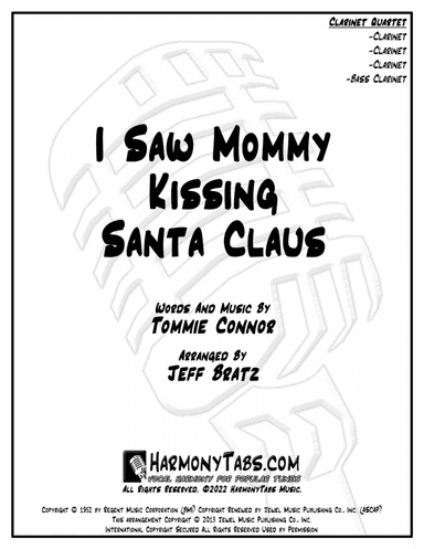 I Saw Mommy Kissing Santa Claus (arr. Jeff Bratz)